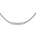 Hulchi Belluni 18k White Gold Tresore Diamond Pendant Necklace, 16