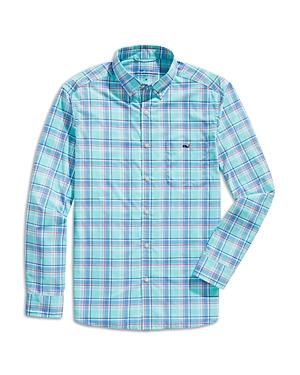 Vineyard Vines Plaid Button Down Performance Shirt
