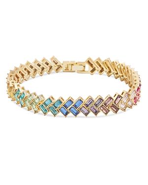 Baublebar Baguette Crystal Tennis Bracelet