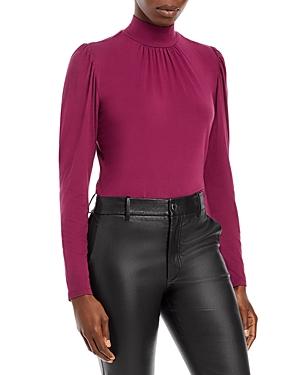 T Tahari Mock Neck Top