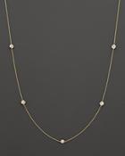 Roberto Coin 18 Kt. Yellow Gold Diamond Station Necklace