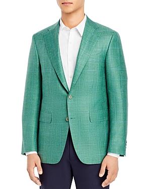 Canali Capri Window Plaid Slim Fit Sport Coat