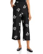 Lafayette 148 New York Cropped Wide Leg Pants
