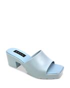 Aqua Women's Jelly Block Heel Slide Sandals - 100% Exclusive
