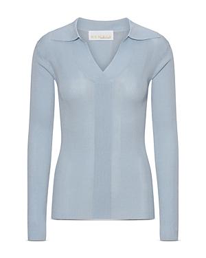 Remain Joy Rib Knit Polo Top
