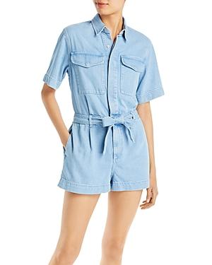 Rag & Bone Lightweight Belted Romper