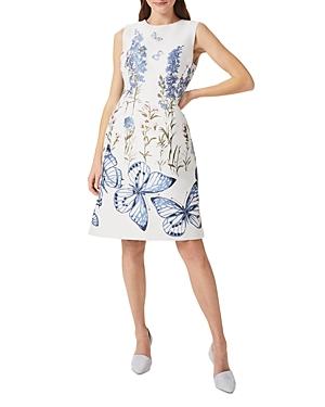 Hobbs London Jennifer Floral Print Shift Dress