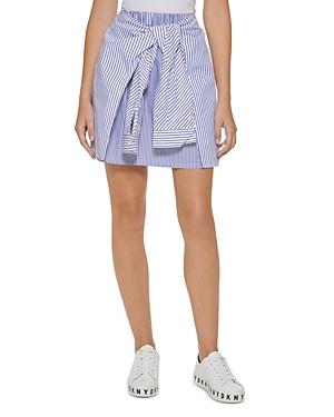 Dkny Tie Front Skirt