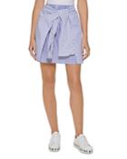 Dkny Tie Front Skirt