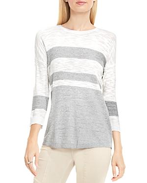 Two By Vince Camuto Drop Shoulder Stripe Top