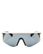 Versace Men's Shield Sunglasses, 142mm