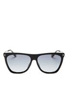 Givenchy Women's Flat Top Square Sunglasses, 57mm