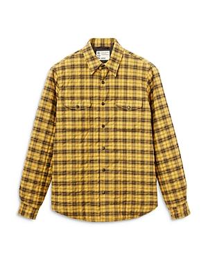Aspesi Camicia Doppia Plaid Regular Fit Button Down Shirt