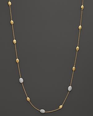 Marco Bicego Siviglia 18k Yellow Gold Necklace With Diamonds, 16.5