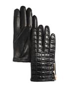Kate Spade New York Bow-quilted Leather Gloves