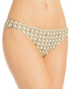 Tory Burch Printed Ring Bikini Bottoms