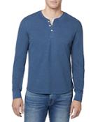 Joe's Jeans Essential Cotton Double Face Thermal Henley Shirt