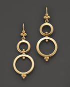 Temple St. Clair 18k Yellow Gold Double Ring Earrings