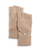 C By Bloomingdale's Pop Top Cashmere Mittens - 100% Exclusive