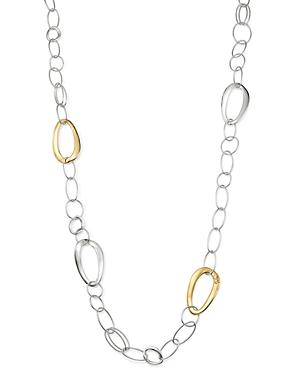 Ippolita Sterling Silver & 18k Yellow Gold Chimera Chain Necklace, 41.5