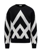 Moncler Jacquard Knit Mountain Sweater