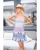 Bell Christine Tiered Ruffle Mini Dress