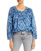 Free People Cool Meadow Printed Top (45% Off) - Comparable Value $108