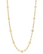 Roberto Coin 18k Yellow & White Gold Barocco Station Necklace, 32