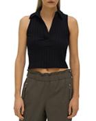Helmut Lang Ribbed Crop Tank