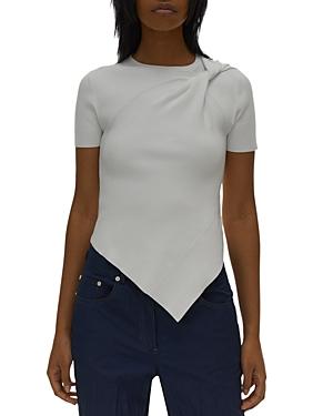 Helmut Lang Twist Short Sleeve Top