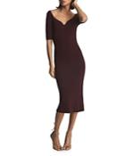 Reiss Olivia Sweetheart Neckline Dress