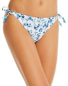 Shoshanna Starboard Floral Clean Triangle Bikini Bottom