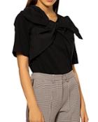 Gracia Bow Neck Knit Top (46% Off) - Comparable - Value $92