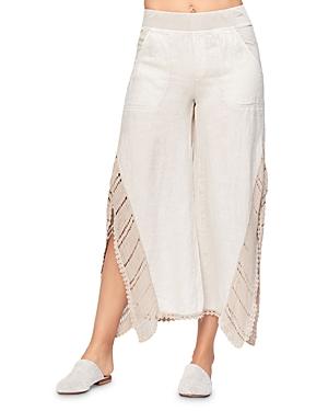 Xcvi Senja Crochet Trim Gaucho Pants