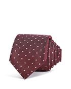 Boss Spaced-dots Classic Silk Tie