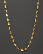 Gurhan 24k Yellow Gold Geometric Willow Multi Station Leaf Necklace, 18