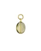 Aqua Smoky Quartz Ball Charm In Sterling Silver Or 18k Gold-plated Sterling Silver - 100% Exclusive