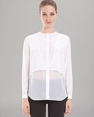 Sandro Sheer Blouse