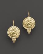 Temple St. Clair 18k Yellow Gold Angel Earrings