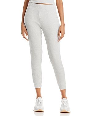 Monrow Ribbed Pull On Jogger Pants
