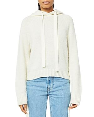 Helmut Lang Brushed Sweater Knit Hoodie