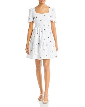 Endless Rose Floral Embroidered Mini Dress