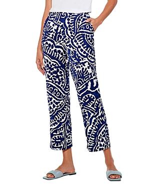 Nic+zoe Indigo Stamp Pants