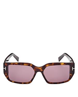 Tom Ford Women's Silvano Square Sunglasses, 56mm