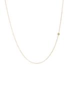 Zoe Chicco 14k Yellow Gold Diamond Floating Pendant Necklace, 16