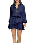 Ramy Brook Alexander Satin Mini Dress