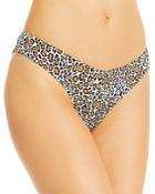 Aqua Swim Leopard Print High Leg Bikini Bottoms - 100% Exclusive