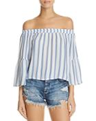 Faithfull The Brand Mirage Off-the-shoulder Top - 100% Exclusive
