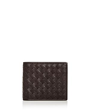 Bottega Veneta Woven Leather Bi Fold Wallet (41% Off) - Comparable Value $460