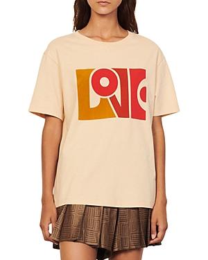 Sandro Erable Love Graphic Tee